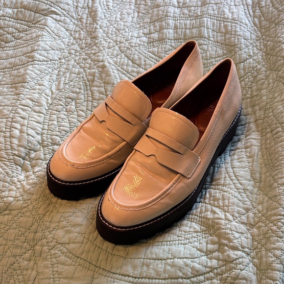 Franco Sarto Shoes - Franco Sarto Cream Loafers